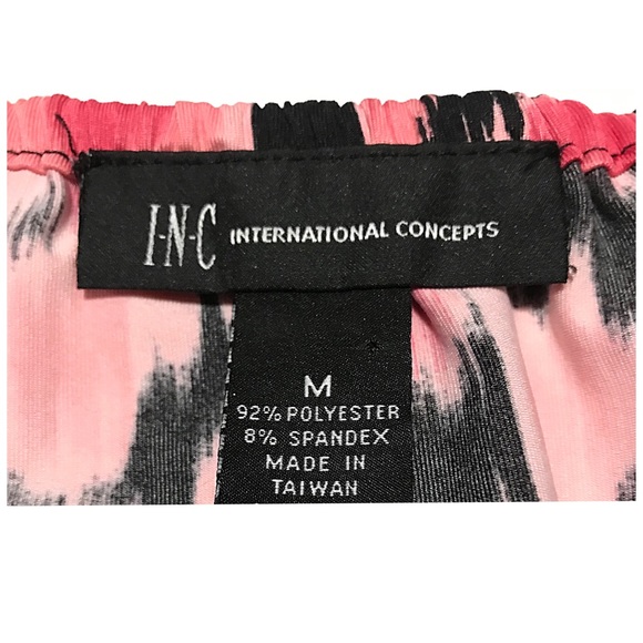 INC~International Concepts, Floral Patterned, 3/4” Sleeves, Pull Over Dress - Picture 5 of 5